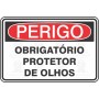 Obrigatório protetor de olhos